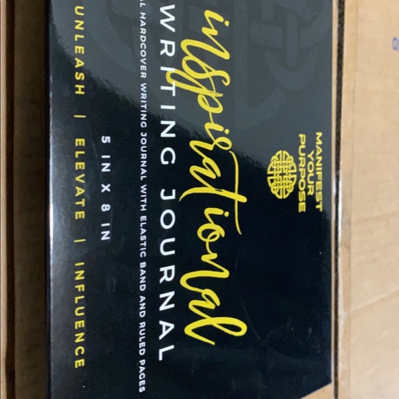 Manifest Your Purpose Inspirational Writing Journal Hardcover Blank Ruled Pages - Picture 4 of 10